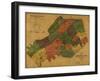 1895, Knox County Wall Map, Tennessee, United States-null-Framed Giclee Print