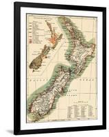 1895, New Zealand-null-Framed Giclee Print