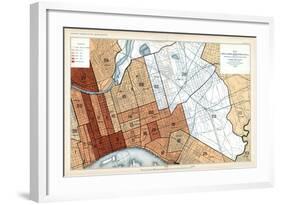 1895, Philadelphia, Consumption, Pennsylvania, United States-null-Framed Giclee Print