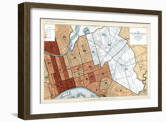 1895, Philadelphia, Consumption, Pennsylvania, United States-null-Framed Giclee Print