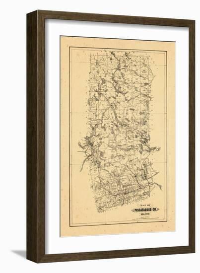 1895, Piscataquis County, Maine-null-Framed Giclee Print