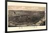 1895, Saint Louis 1895c Bird's Eye View, Missouri, United States-null-Framed Giclee Print