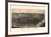 1895, Saint Louis 1895c Bird's Eye View, Missouri, United States-null-Framed Giclee Print