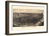 1895, Saint Louis 1895c Bird's Eye View, Missouri, United States-null-Framed Giclee Print