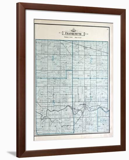 1896, Frankenmuth Township, Dead River, Michigan, United States-null-Framed Giclee Print