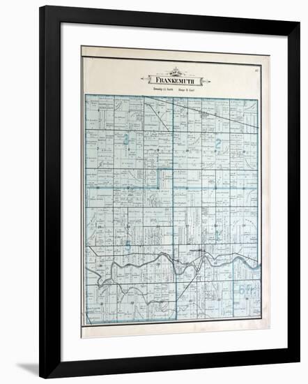 1896, Frankenmuth Township, Dead River, Michigan, United States-null-Framed Giclee Print