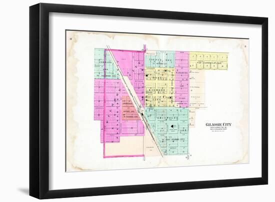 1896, Gilmore City, Iowa, United States-null-Framed Giclee Print