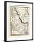 1896, Idaho State Map 24x29, Idaho, United States-null-Framed Giclee Print