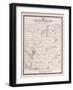 1896, Independence Township, Clarkston, Whipple Lake, Walters Lake, Mill Pond, Michigan, United Sta-null-Framed Giclee Print