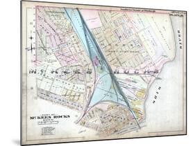 1896, McKees Rocks, Pittsburgh, Pennsylvania, United States-null-Mounted Giclee Print