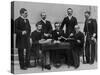 1896 Olympic Committee: Baron Pierre de Coubertin is Second from the Left-null-Stretched Canvas