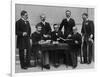 1896 Olympic Committee: Baron Pierre de Coubertin is Second from the Left-null-Framed Photographic Print