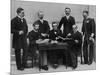 1896 Olympic Committee: Baron Pierre de Coubertin is Second from the Left-null-Mounted Photographic Print