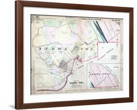 1896, Stowe, Pittsburgh, Chartiers Creek, Pennsylvania, United States-null-Framed Giclee Print