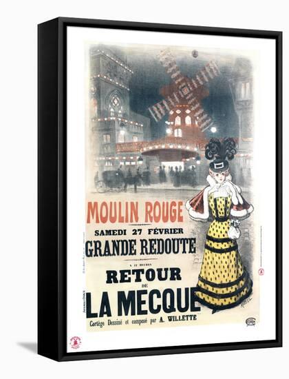 1897 Moulin Rouge  retour à la Mecque-Roedel-Framed Stretched Canvas