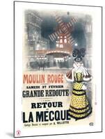 1897 Moulin Rouge  retour à la Mecque-Roedel-Mounted Giclee Print