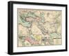 1898, 500 BC, Egypt, Libya, Armenia, Iran, Iraq, Saudi Arabia, Syria, Turkey, Jordan-null-Framed Giclee Print