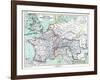 1898, 500 BC, United Kingdom, France, Italy, Europe, Gallia, Britannia, Germania-null-Framed Giclee Print