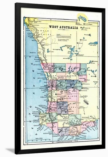 1898, Australia, West Australia-null-Framed Giclee Print