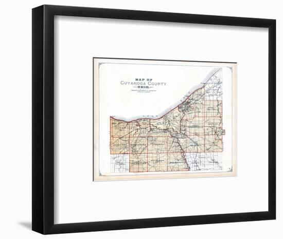 1898, Cuyahoga County, Ohio, United States-null-Framed Giclee Print