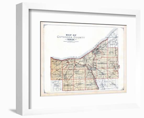 1898, Cuyahoga County, Ohio, United States-null-Framed Giclee Print