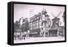 1898 Façade du Moulin Rouge.-null-Framed Stretched Canvas