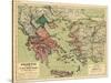 1898, Greece, Albania, Turkey, Macedonia, Bulgaria, Europe, Graecia-null-Stretched Canvas