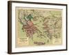 1898, Greece, Albania, Turkey, Macedonia, Bulgaria, Europe, Graecia-null-Framed Giclee Print