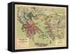 1898, Greece, Albania, Turkey, Macedonia, Bulgaria, Europe, Graecia-null-Framed Stretched Canvas