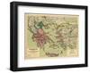 1898, Greece, Albania, Turkey, Macedonia, Bulgaria, Europe, Graecia-null-Framed Premium Giclee Print