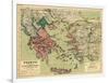 1898, Greece, Albania, Turkey, Macedonia, Bulgaria, Europe, Graecia-null-Framed Giclee Print