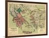 1898, Greece, Albania, Turkey, Macedonia, Bulgaria, Europe, Graecia-null-Framed Giclee Print