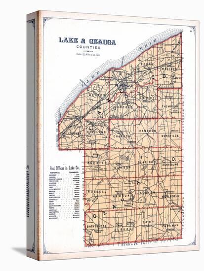 1898, Lake and Geauga Counties, Ohio, United States-null-Stretched Canvas