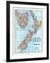 1898, New Zealand, Tansania, New Zealand and Tasmania-null-Framed Giclee Print