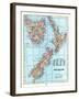 1898, New Zealand, Tansania, New Zealand and Tasmania-null-Framed Giclee Print