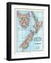 1898, New Zealand, Tansania, New Zealand and Tasmania-null-Framed Giclee Print