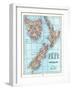 1898, New Zealand, Tansania, New Zealand and Tasmania-null-Framed Giclee Print