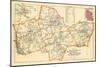 1898, Northborough, Westborough, Southborough, Shrewsbury, Fayville, Massachusetts, United States-null-Mounted Giclee Print