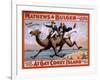 1898 Poster for the Mathews and Bulger Comedy Team's Play, at Gay Coney Island-null-Framed Photo