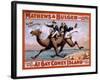 1898 Poster for the Mathews and Bulger Comedy Team's Play, at Gay Coney Island-null-Framed Photo