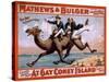 1898 Poster for the Mathews and Bulger Comedy Team's Play, at Gay Coney Island-null-Stretched Canvas