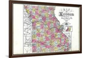 1898, State, Missouri, United States-null-Framed Giclee Print