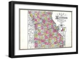 1898, State, Missouri, United States-null-Framed Giclee Print