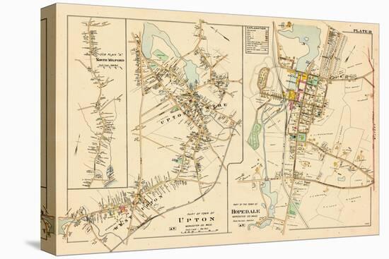 1898, Upton Town, Hopedale Town, Massachusetts, United States-null-Stretched Canvas