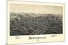 1899, Barnesville Bird's Eye View, Ohio, United States-null-Mounted Giclee Print