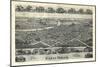 1899, Canal Dover Bird's Eye View, Ohio, United States-null-Mounted Giclee Print