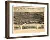 1899, Concord Bird's Eye View, New Hampshire, United States-null-Framed Giclee Print