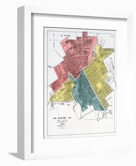 1899, Flint, Michigan, United States-null-Framed Giclee Print