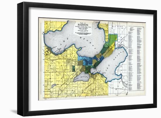 1899, Madison, Wisconsin, United States-null-Framed Giclee Print