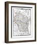 1899, State Map, Wisconsin, United States-null-Framed Giclee Print